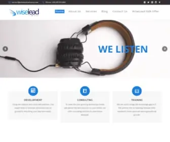 Wiseleadcompany.com(WiseLead Company) Screenshot