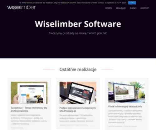 Wiselimber.com(Agencja Interaktywna Wiselimber Interactive) Screenshot