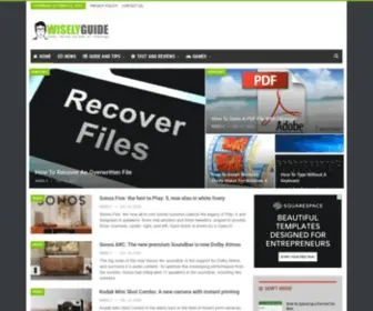 Wiselyguide.com(Wisely Guide) Screenshot