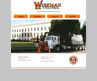 Wisemanutilities.com(Wiseman Utilities) Screenshot