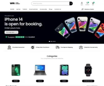 Wisemarket.com.au(Refurbished Electronics in Australia) Screenshot