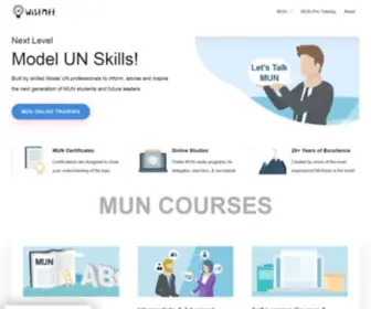 Wisemee.com(Model United Nations Training Resource) Screenshot