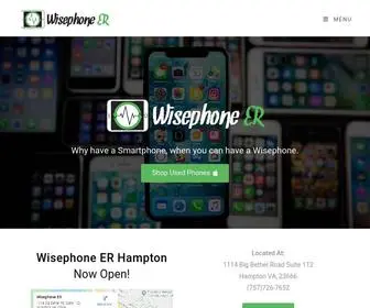 Wisephoneer.com(Electronics Repair) Screenshot