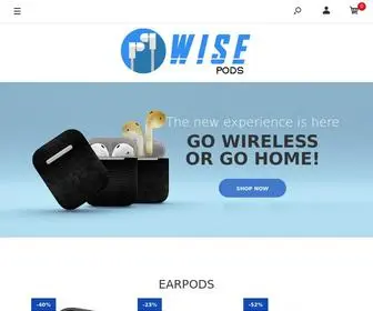 Wisepods.com(Best Marketplace for Headphones and Smart Watches) Screenshot