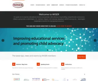 Wiserdc.org(WISER) Screenshot