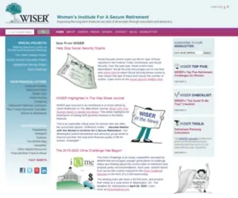 Wiserwomen.org(Wiser Women) Screenshot