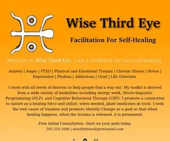 Wisethirdeye.com(Wise Third Eye Self) Screenshot