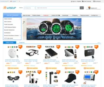 Wiseupshop.com(Online Shopping for Mini Hidden Spy Cameras and Interesting Electronics) Screenshot
