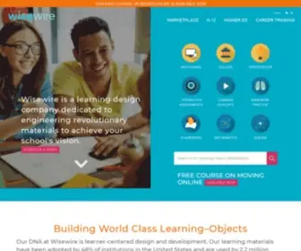 Wisewire.com(Teacher Resources & Education Marketplace) Screenshot