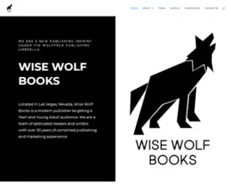Wisewolfbooks.com(Wise Wolf Books) Screenshot