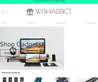 Wishaddict.com(Wishaddict) Screenshot
