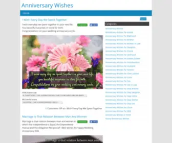 Wishanniversary.org(Anniversary Wishes) Screenshot