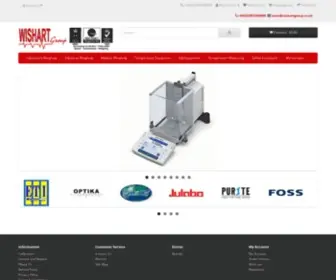 Wishartgroup.co.uk(Laboratory Equipment) Screenshot