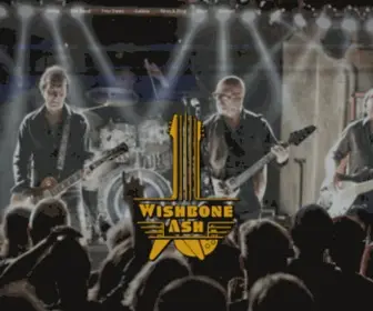 Wishboneash.com(Wishbone Ash) Screenshot