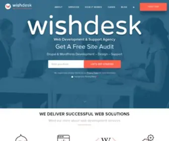Wishdesk.com(Web Development) Screenshot