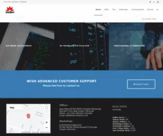 Wishenterprise.com(Professional IT Consultant) Screenshot