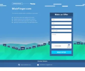 Wishfinger.com(WishList) Screenshot