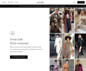 Wishi.me(Your Online Personal Stylist) Screenshot