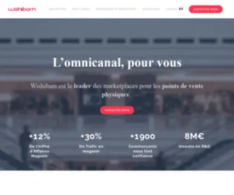 Wishibam.com(La plateforme omnicanale pensée terrain) Screenshot