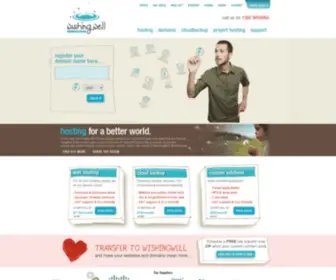 Wishingwellhosting.com.au(Australian web hosting) Screenshot