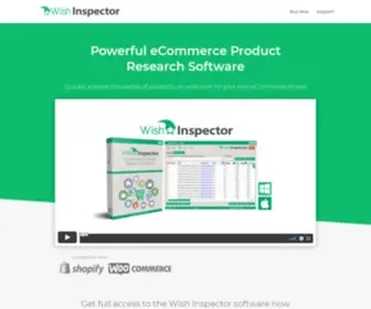 Wishinspector.com(Wish Inspector) Screenshot