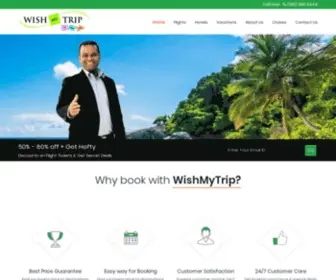 Wishmytrip.com(Wishmytrip) Screenshot
