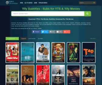 Wisho.info(Yify Subtitles) Screenshot
