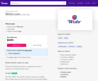 Wishr.com(wishr) Screenshot