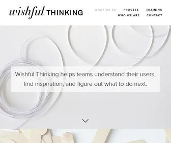 Wishthink.com(Wishful Thinking) Screenshot