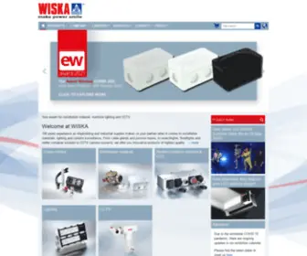 Wiska.co.uk(Your expert for installation material) Screenshot