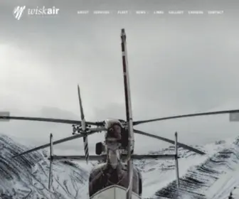 Wiskair.com(Wiskair Helicopters) Screenshot