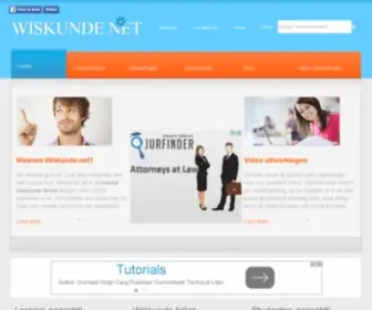 Wiskunde.net(Wiskunde A en B) Screenshot