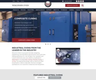 Wisoven.com(Industrial Ovens) Screenshot