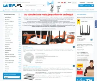 Wisp.pl(Dystrybutor sprzętu sieciowego) Screenshot