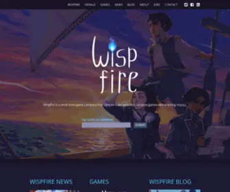 Wispfire.com(Wispfire) Screenshot