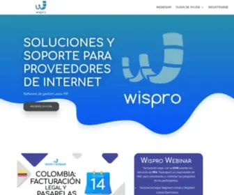 Wispro.co(Wispro Cloud) Screenshot