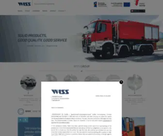 Wiss-Fireengines.com(WISS Popup) Screenshot