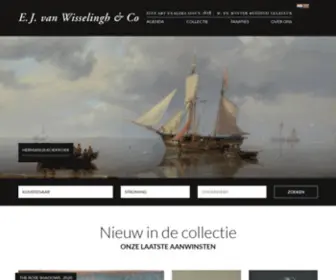 Wisselingh.com(Kunst) Screenshot