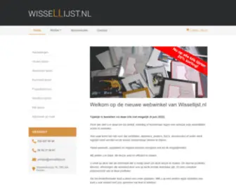 Wissellijst.nl(Voordelige wissellijsten online bestellen) Screenshot