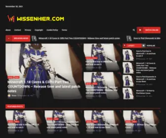 Wissenhier.com(Your Daily News) Screenshot