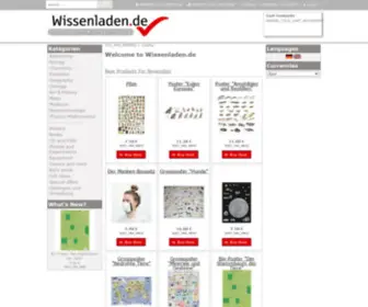 Wissenladen.de(Willkommen) Screenshot