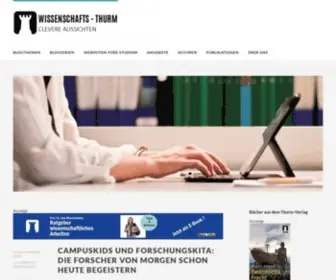 Wissenschafts-Thurm.de(Clevere Aussichten) Screenshot