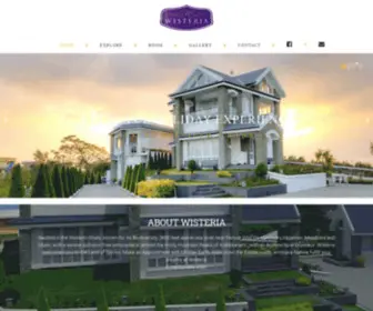 Wisteriakuttikkanam.com(Luxury Serviced Villas) Screenshot