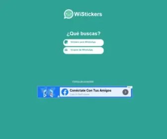 Wistickers.com(Stickers para WhatsApp) Screenshot
