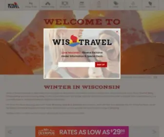 Wistravel.com(Wisconsin Deals) Screenshot