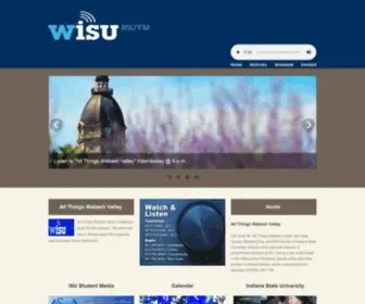 Wisufm.org(WISU) Screenshot