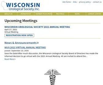 Wisurol.com(Wisconsin Urological Society) Screenshot
