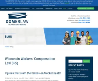 Wisworkcompexperts.com(Wisconsin Law Blog) Screenshot