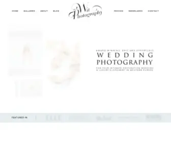 Wit-Photography.com(Destination Wedding Photographer for Intimate Weddings in Europe) Screenshot