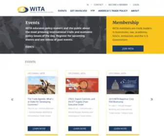Wita.org(Trade policy) Screenshot